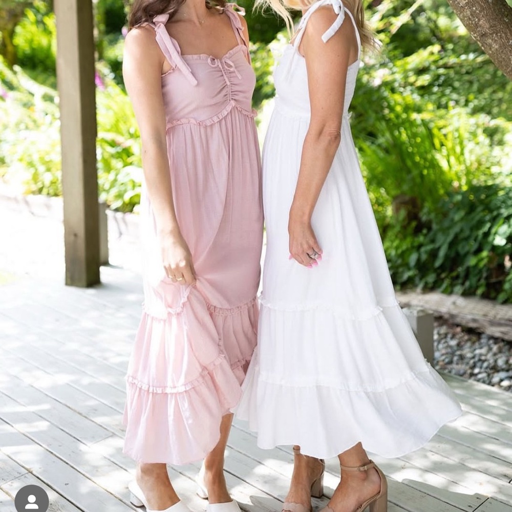 She + Sky Light Blue Sleeveless Dress